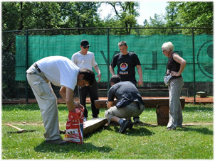 park kodeljevo, leda zajc